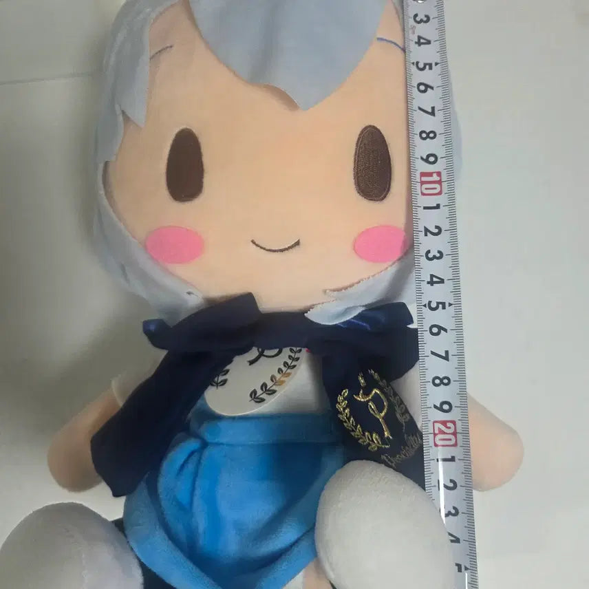 [BUNJANG] Evangelion Ayanami Rei Fuwafuchi Plush Doll / 에반게리온 아야나미 레이 후와푸치 누이 인형