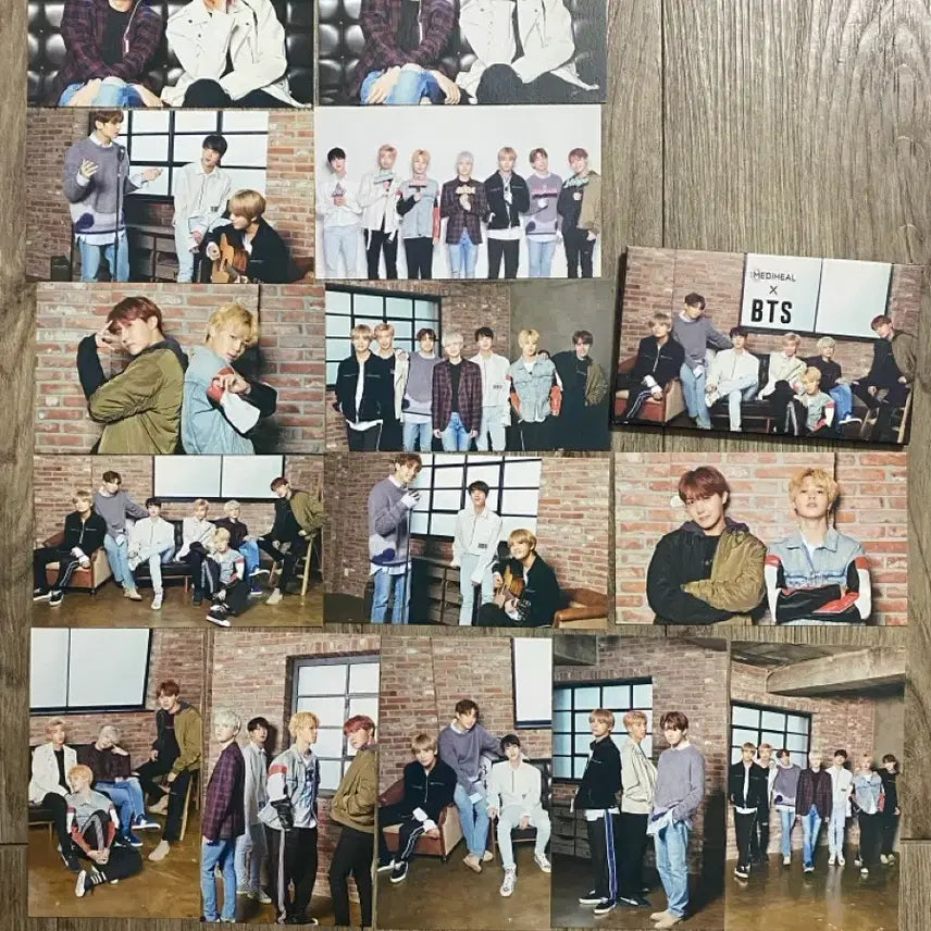 [BUNJANG] BTS Mediheal Postcard Photocard / 방탄소년단 bts 메디힐 mediheal 엽서 photocard