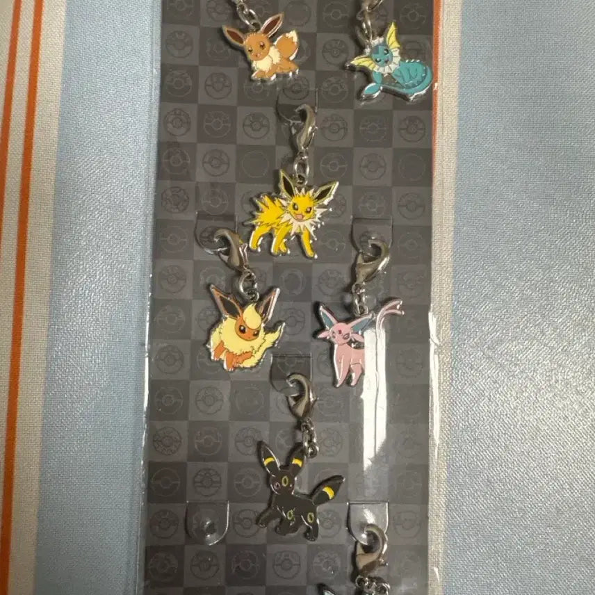 [BUNJANG] Pokemon Eeveelutions Charm Decoration Set / 포켓몬스터 이브이즈 참 장식 세트