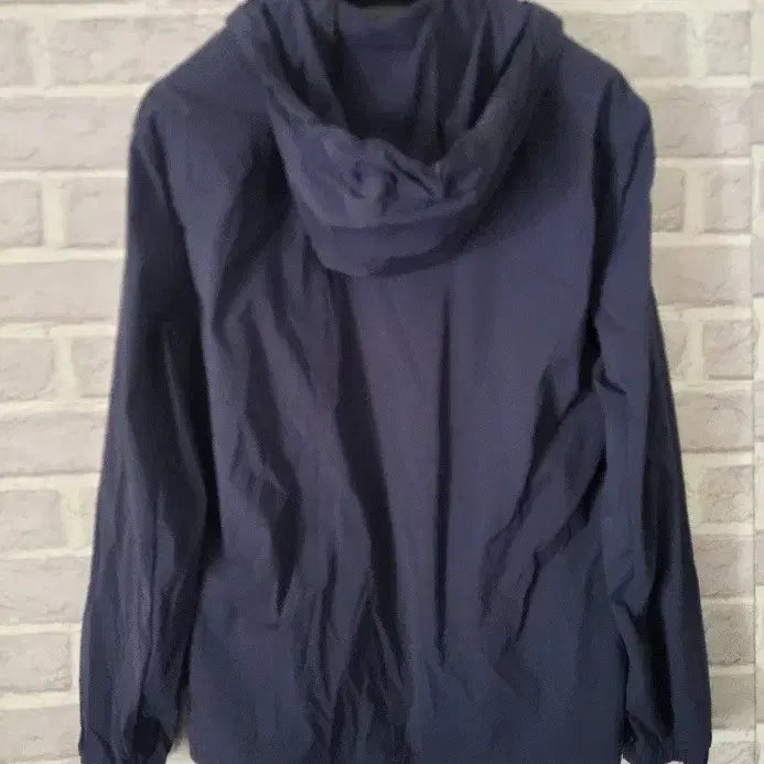 [BUNJANG] Abacus Navy Anorak Hood Windbreaker Jumper Size 105 / 아바쿠스 네이비 아노락 후드 바람막이점퍼105