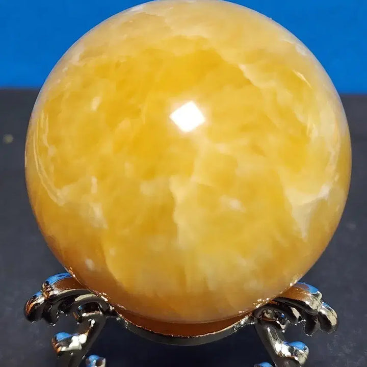 [BUNJANG] Natural Quartz Crystal Sphere with Stand / 천연 석영 수정 구체+받침대