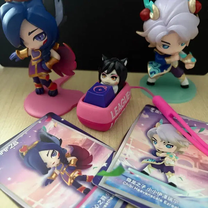 [BUNJANG] Pop Mart League of Legends Ezreal &amp; Xayah Set / 팝마트X리그오브레전드 이즈리얼&amp;자야 세트 판매합니다!