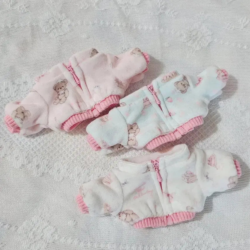 [BUNJANG] Sweet Closet 10th Gen Sweet Jersey Pink Knit Outfit / 스윗클로젯 10깅 스윗저지 핑크 - 핑크시보리 10cm 솜인형 옷장