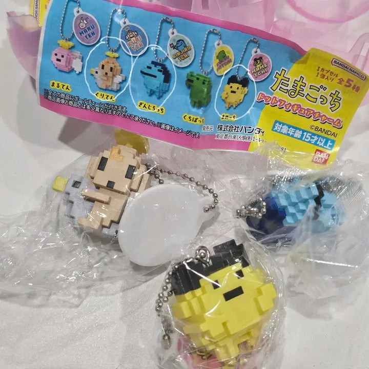 [BUNJANG] Tamagotchi Pixel Gacha 3-Type Bundle Set (Sealed) / 미개봉새상품)다마고치픽셀가챠 3종일괄