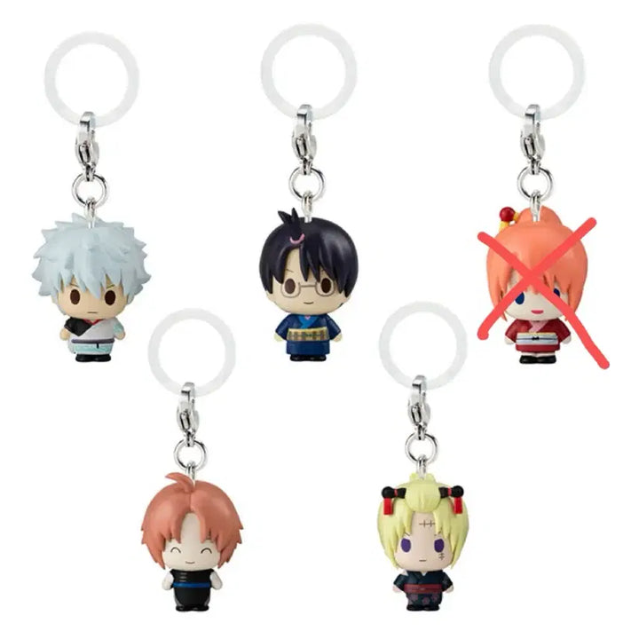 [BUNJANG] Gintama Yoshiwara Flaming Incident Mark Gacha Set / 은혼 요시와라 대염상 메지루시 가챠 일괄