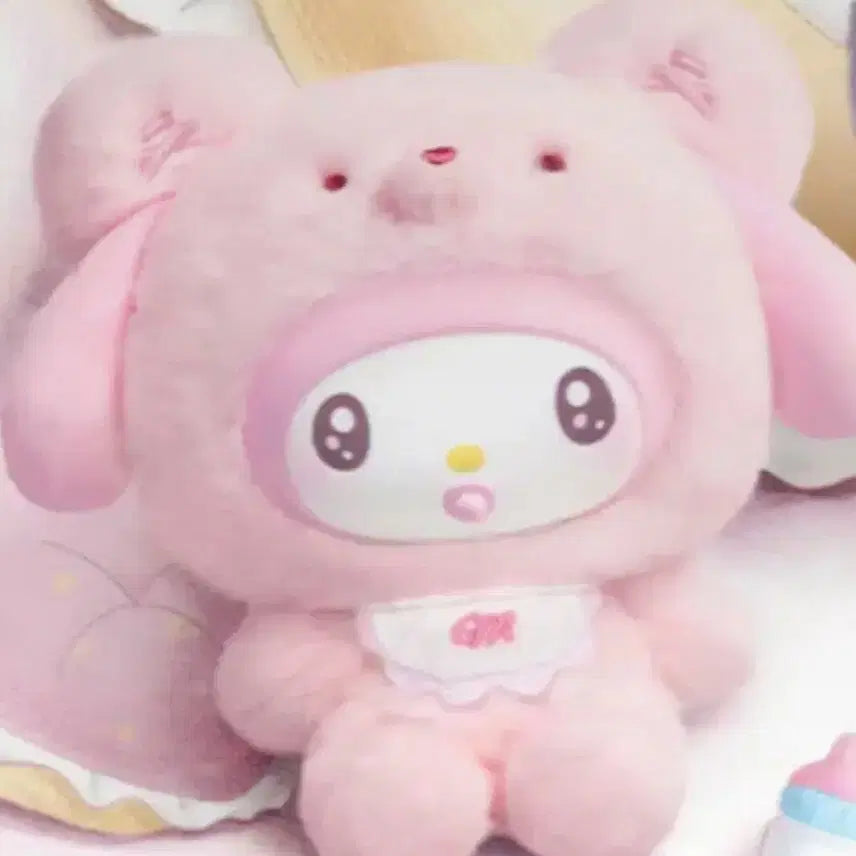 [BUNJANG] Sanrio My Melody Little Bear Planet Toy / 새상품) 산리오 마이멜로디 마멜 리틀베어 아기곰 플래닛 탑토이 미니소