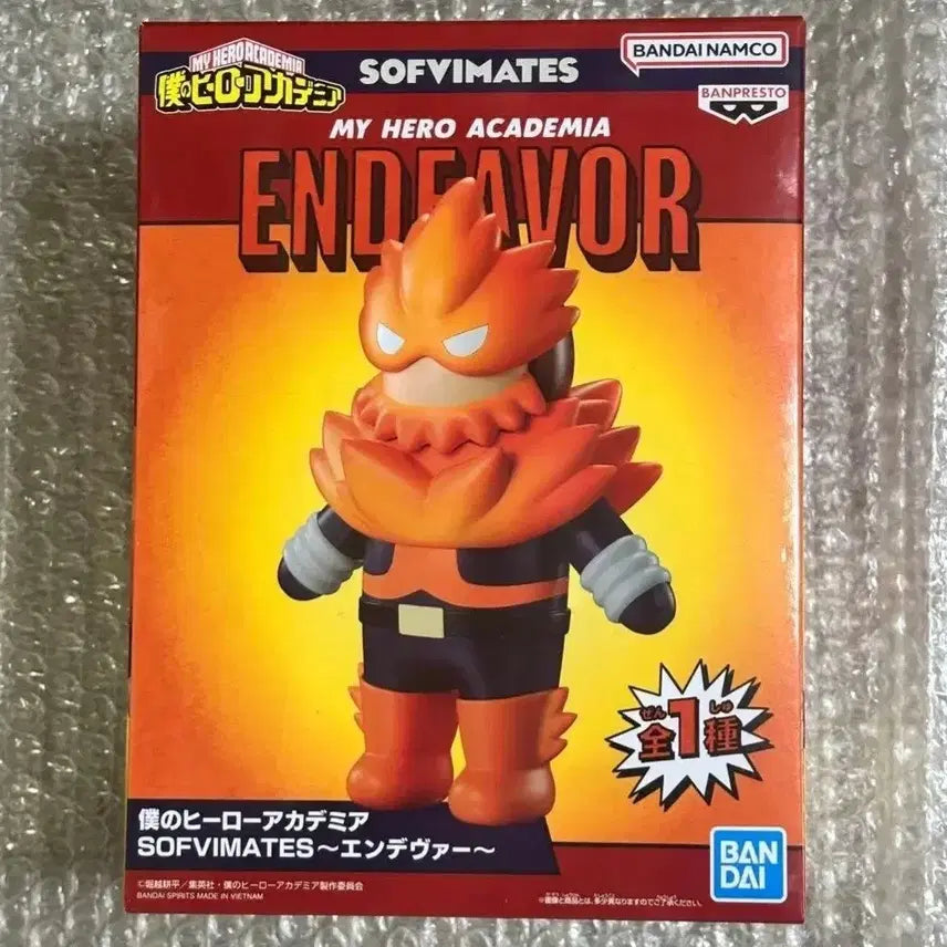 [BUNJANG] Bandai Namco Sofvimates My Hero Academia Endeavor Figure / 반다이남코 sofvimates 나의 히어로 아카데미아 엔데버 피규어