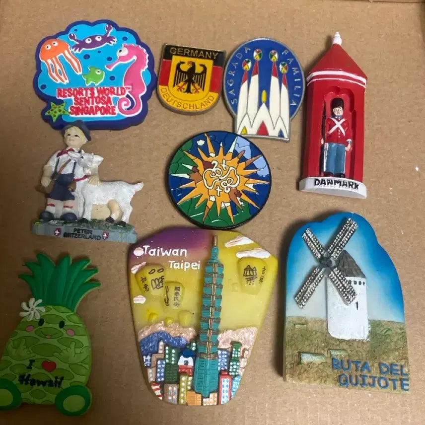 [BUNJANG] World Nations Fridge Magnets / 세계 각국 마그넷