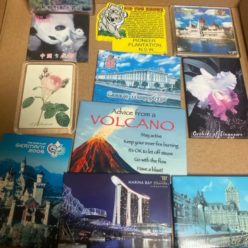 [BUNJANG] World Nations Fridge Magnets / 세계 각국 마그넷