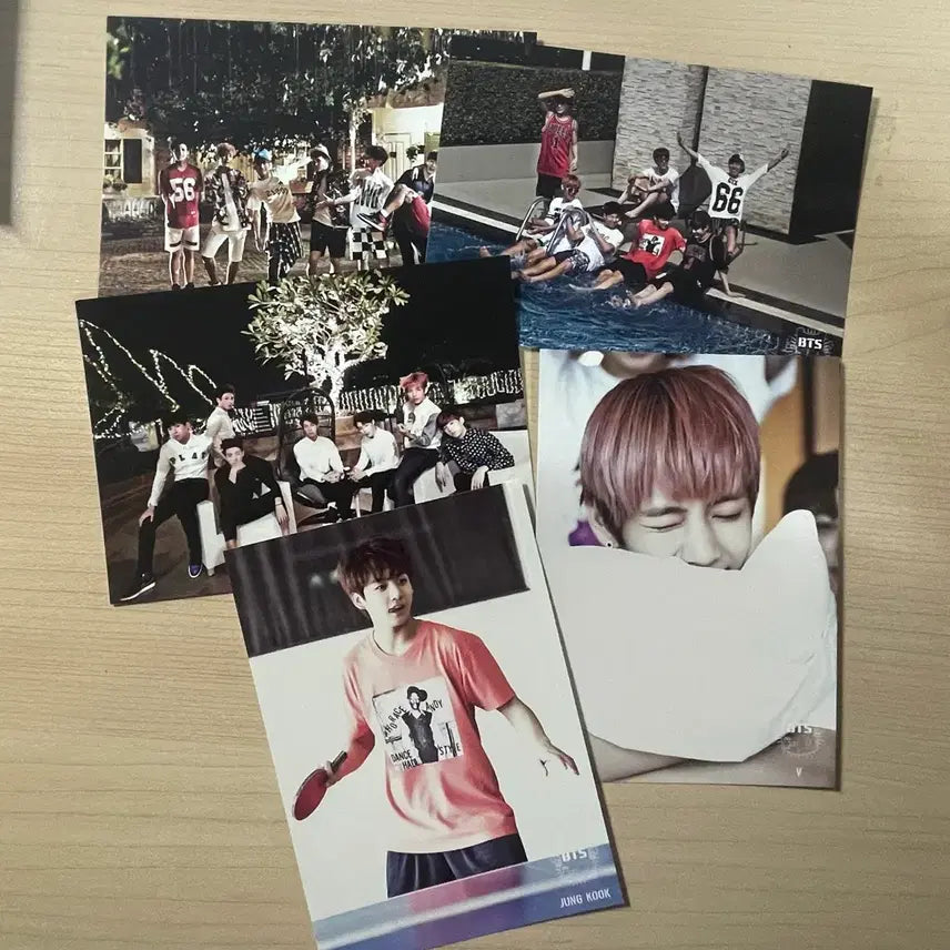 [BUNJANG] BTS 1st Muster Jungkook V Group Photocard Set / 방탄소년단 창단식 머스터 1기 정국 뷔 단체 포토카드