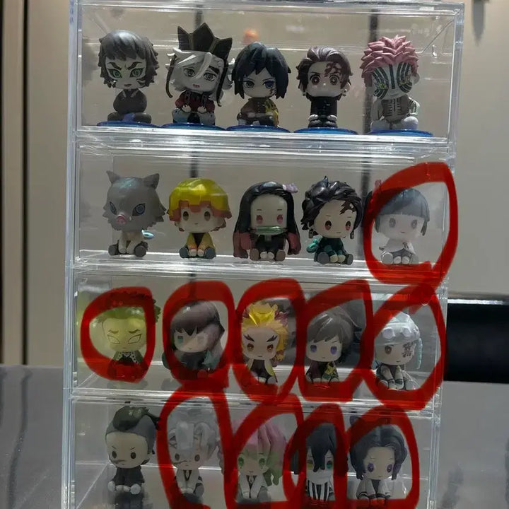 [BUNJANG] Demon Slayer Wind-up Gacha Set (10 Types) / 귀멸의칼날 태엽가챠 10종 일괄