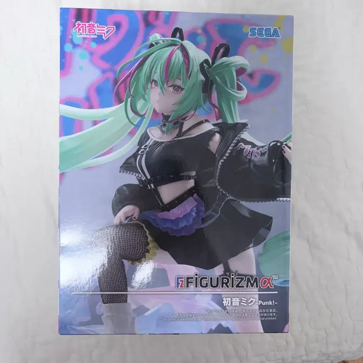[BUNJANG] Sega Figure-Rism Punk Miku Figure / 세가 피규어리즘 펑크 미쿠 피규어