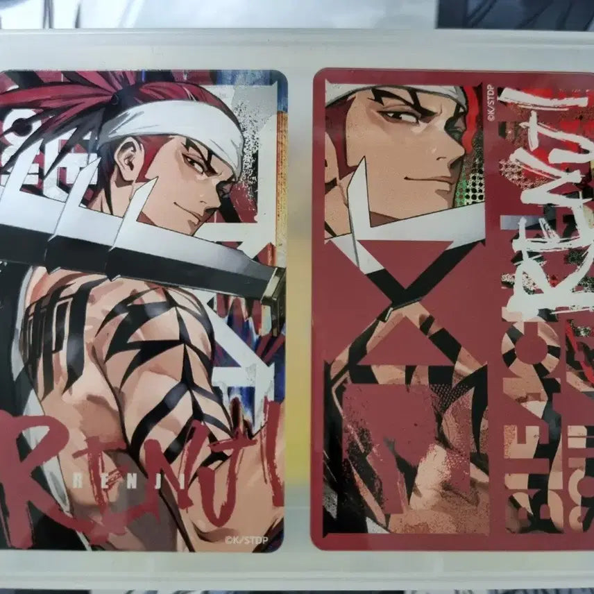 [BUNJANG] Bleach x LAM Collaboration Trading Acrylic Card - Renji Abarai / 블리치 LAM 콜라보 트레이딩 아크릴 카드 렌지 판매