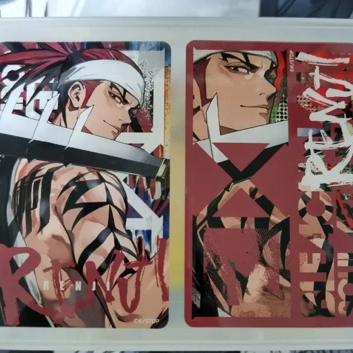 [BUNJANG] Bleach x LAM Collaboration Trading Acrylic Card - Renji Abarai / 블리치 LAM 콜라보 트레이딩 아크릴 카드 렌지 판매