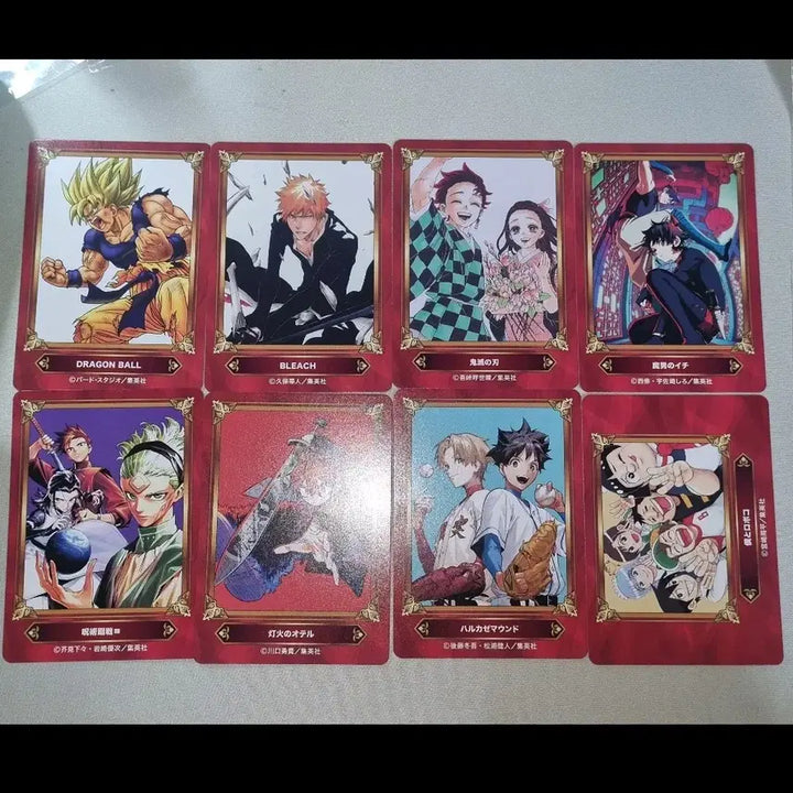 [BUNJANG] Jump Festa 2026 Animate Exclusive Cards - Demon Slayer, Bleach, Dragon Ball Photocards Bundle / 2026 점프페어 애니메이트 특전 카드 귀멸의칼날 블리치드래곤볼 포카