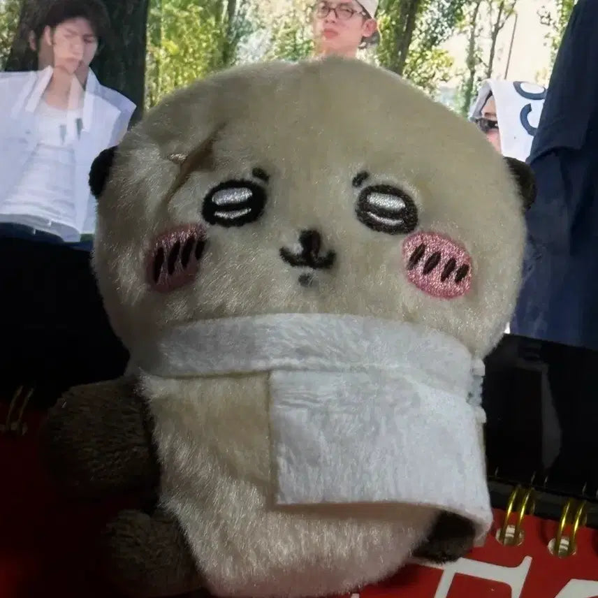[BUNJANG] Raccoo Munchuqi Plush Clip / 랏코 집게, 먼작귀