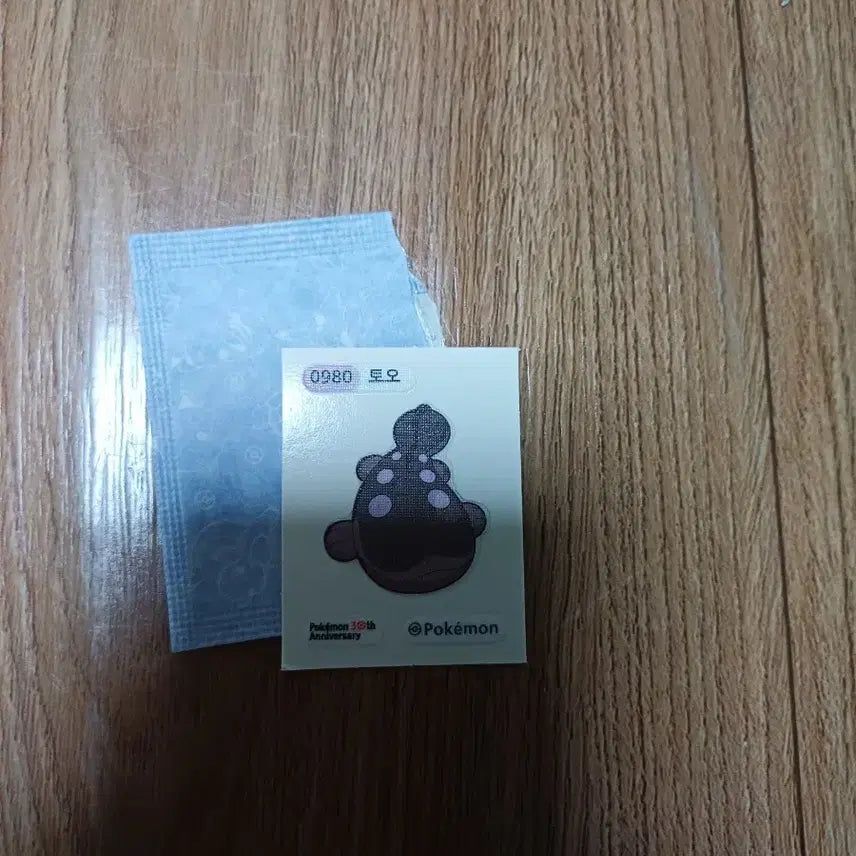 [BUNJANG] Pokemon 30th Anniversary Toru Tteobuseal Sticker / 포켓몬 30주년 기념 토오 띠부씰