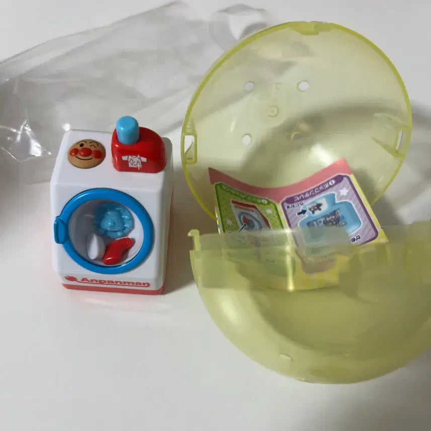 [BUNJANG] Bandai Gacha Anpanman Washing Machine / 반다이 가챠 호빵맨 팝픈하우스6 앙팡맨 세탁기