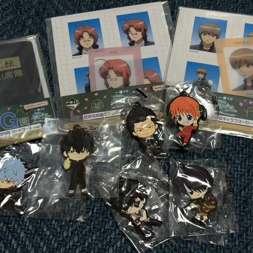 [BUNJANG] Gintama 3rd Year Class Z Ginpachi-sensei Ichiban Kuji Clear File Set / 은혼 3학년 Z반 긴파치 쿠지 삼젯쿠지 하위 소고 카무이 긴토키 히지카타