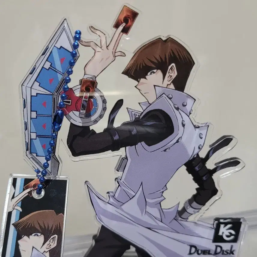 [BUNJANG] Yu-Gi-Oh! Seto Kaiba Acrylic Stand + Keychain / 유희왕 카이바 아크릴 스탠드 + 키링