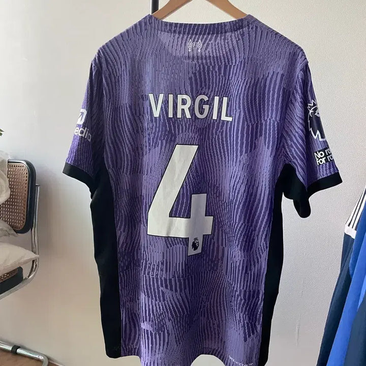 [BUNJANG] Liverpool 23-24 Authentic 3rd Jersey Virgil van Dijk Authentic XL / 23-24 리버풀 어센틱 3rd 버질 반다이크 해외xl 올오피셜