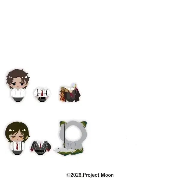 [BUNJANG] Limbus Company Animate Peta-Chen Badges A, B / 림버스 애니메이트 페타첸 뱃지 A,B