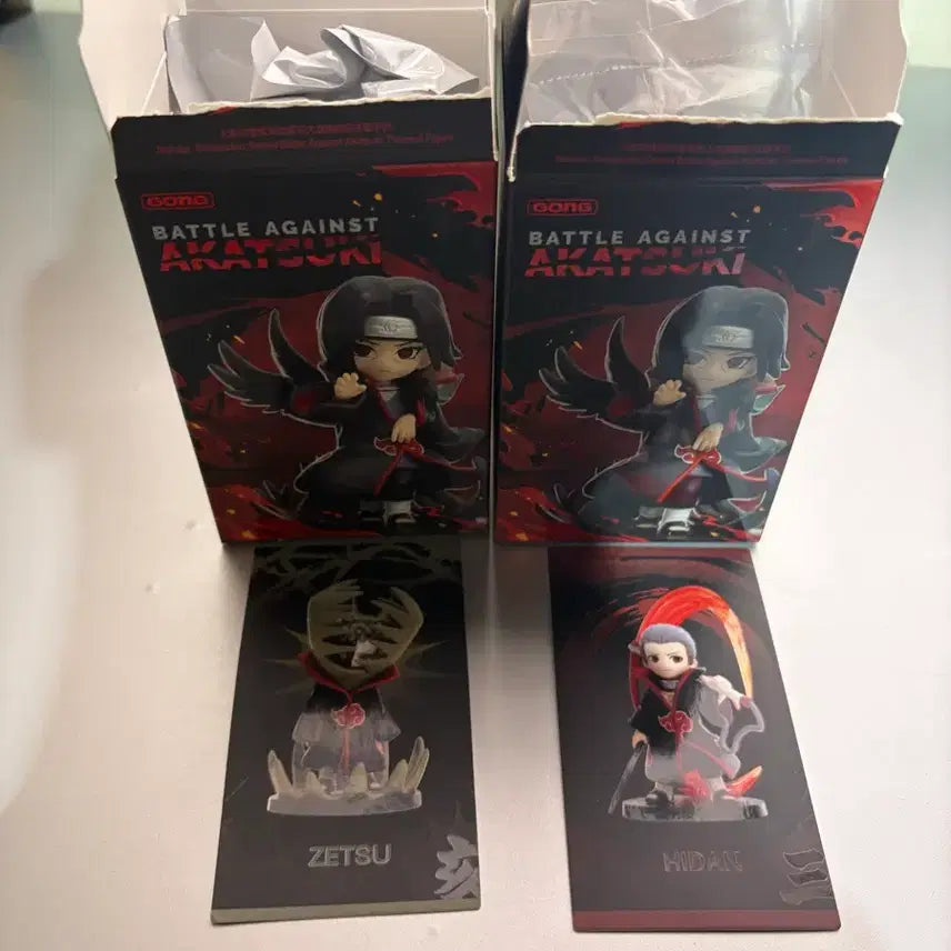 [BUNJANG] Pop Mart Akatsuki Hidan &amp; Zetsu Figure Bundle / 팝마트 아카츠키 히단 제츠