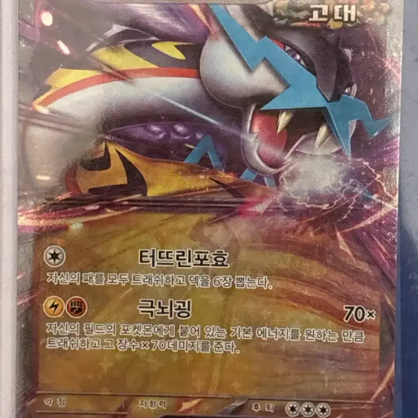[BUNJANG] Tumbling Thunder EX Cards (2) Rare / 날뛰는우레 EX 카드 2장 sar.rr
