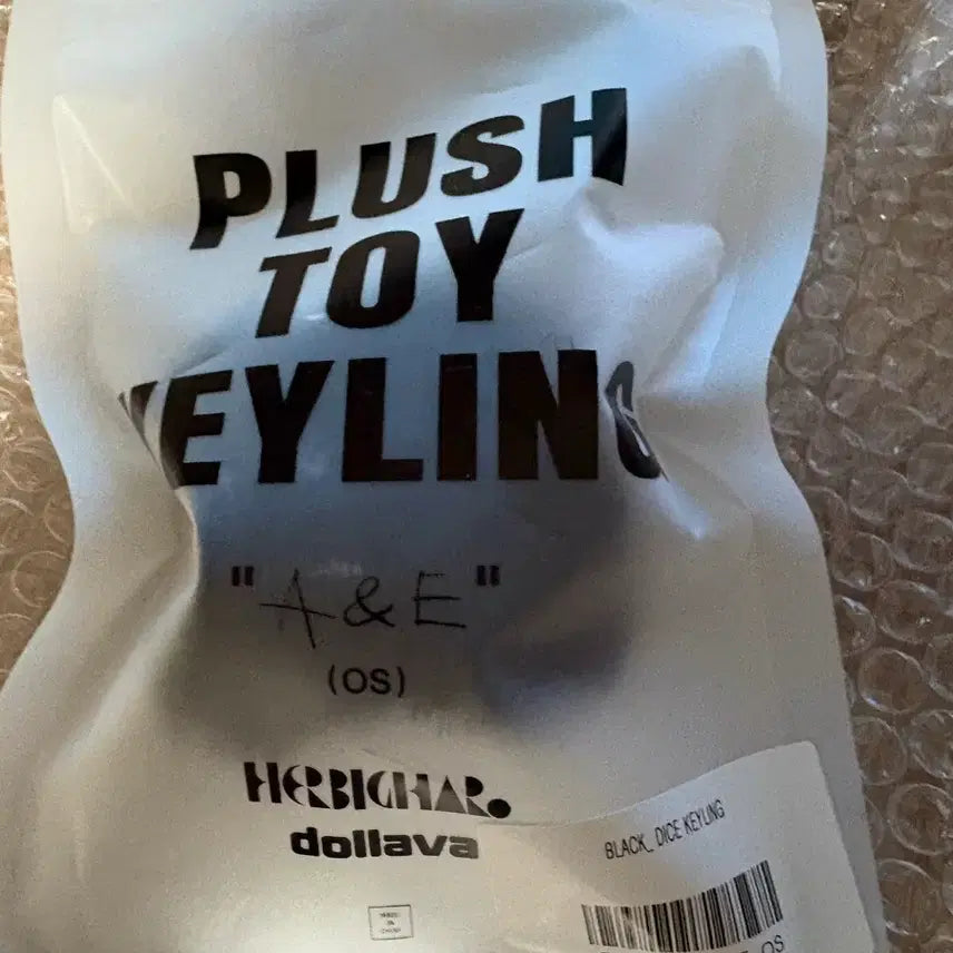 [BUNJANG] Park Hyo Shin Live A&amp;E 2026 Dice Keyring Black / 박효신 라이브 A&amp;E 2026 다이스 키링 블랙