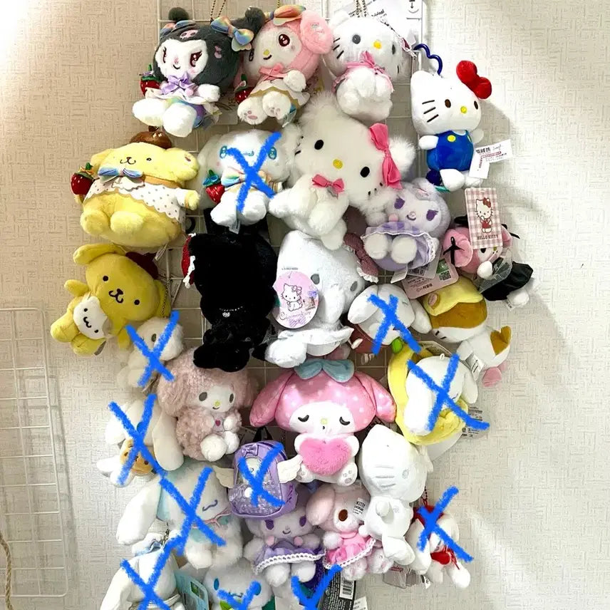 [BUNJANG] Sanrio Characters Plush Bundle Set / 산리오 인형 일괄