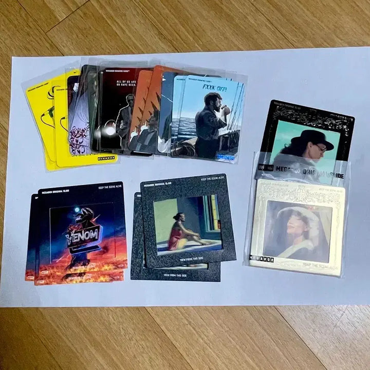 [BUNJANG] Maria, Edward Hopper, Venom, Bob Marley, Hitman Drawing Cards &amp; Slides / 마리아 오리지널 슬라이드 에드워드호퍼 베놈라스트댄스 히트맨침범 드로잉카드