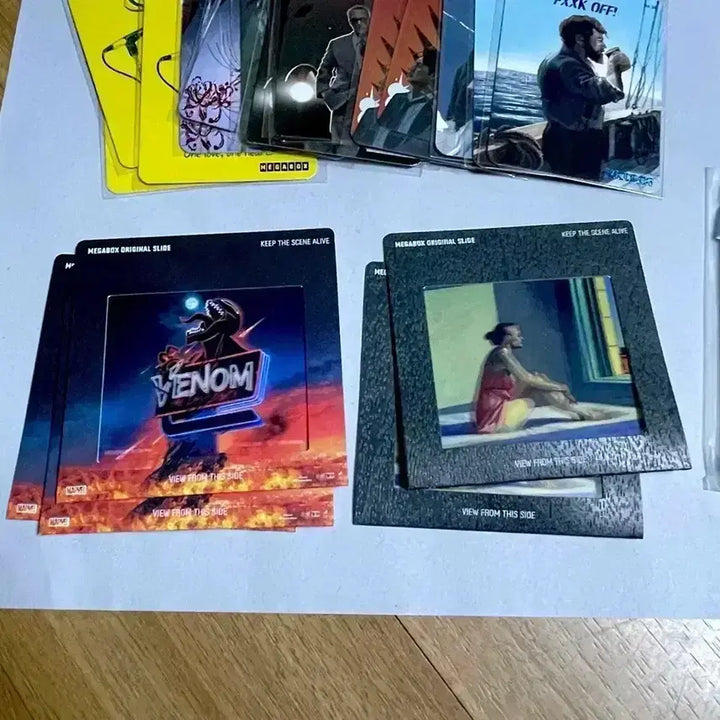 [BUNJANG] Maria, Edward Hopper, Venom, Bob Marley, Hitman Drawing Cards &amp; Slides / 마리아 오리지널 슬라이드 에드워드호퍼 베놈라스트댄스 히트맨침범 드로잉카드