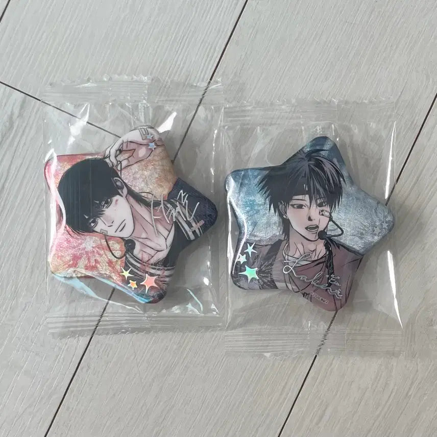 [BUNJANG] Sparkles Unsleep Chaejun Black Horse Ebon Can Badge / 오늘만/스파클즈 언슬립 채준/검은목마 에본 캔뱃지 양도해요