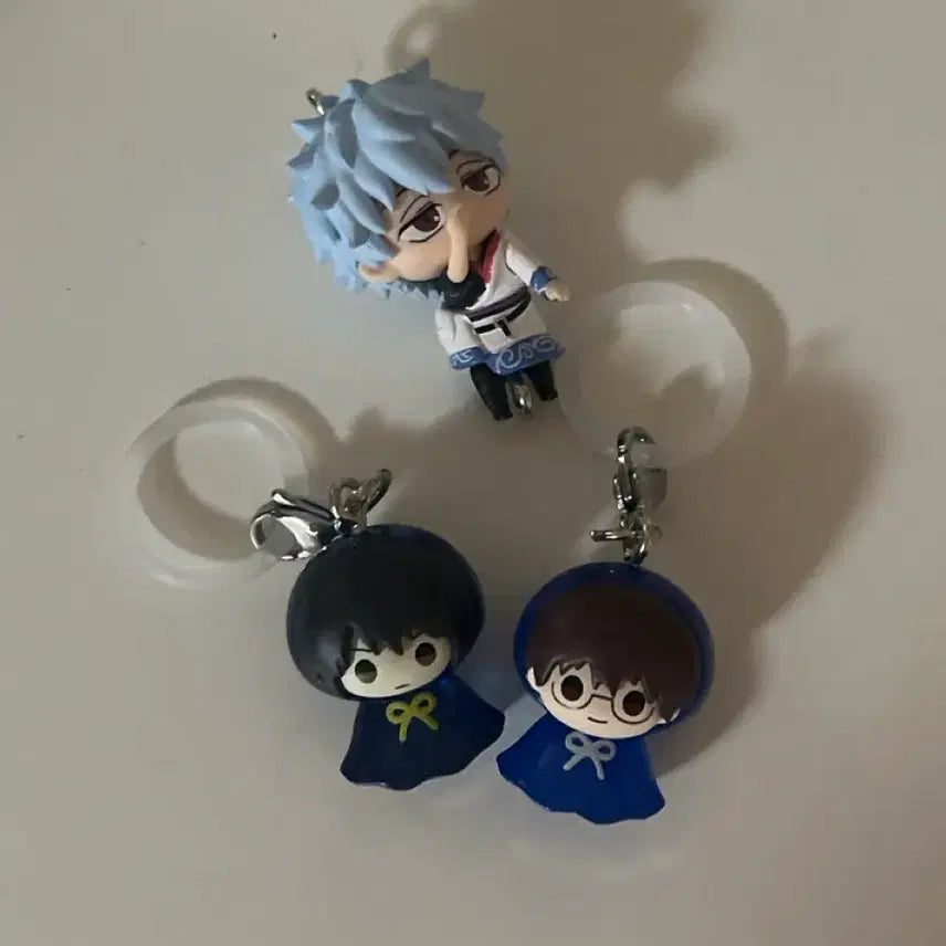 [BUNJANG] Gintama Gintoki Katsura Shinpachi Figure Set / 은혼 긴토키 데롱 카츠라 신파치 메지루시 일괄