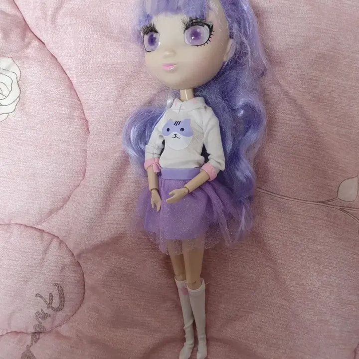 [BUNJANG] Pastel Hair Jointed Doll / 파스텔톤 헤어 관절인형