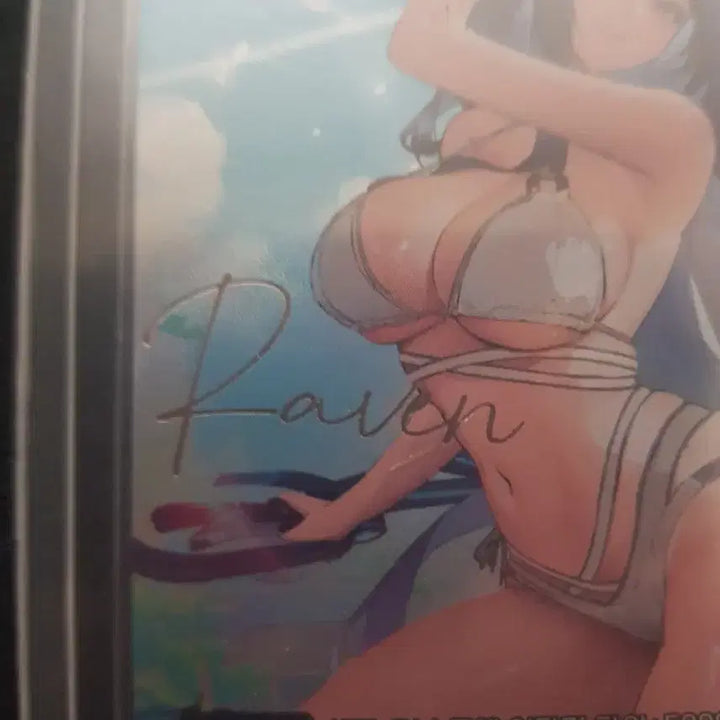 [BUNJANG] Raven White Monsoon Stella Blade Nibellarena SPR Autograph Card / 레이븐 - 화이트 몬순 스텔라블레이드 니벨아레나 SPR 싸인 카드