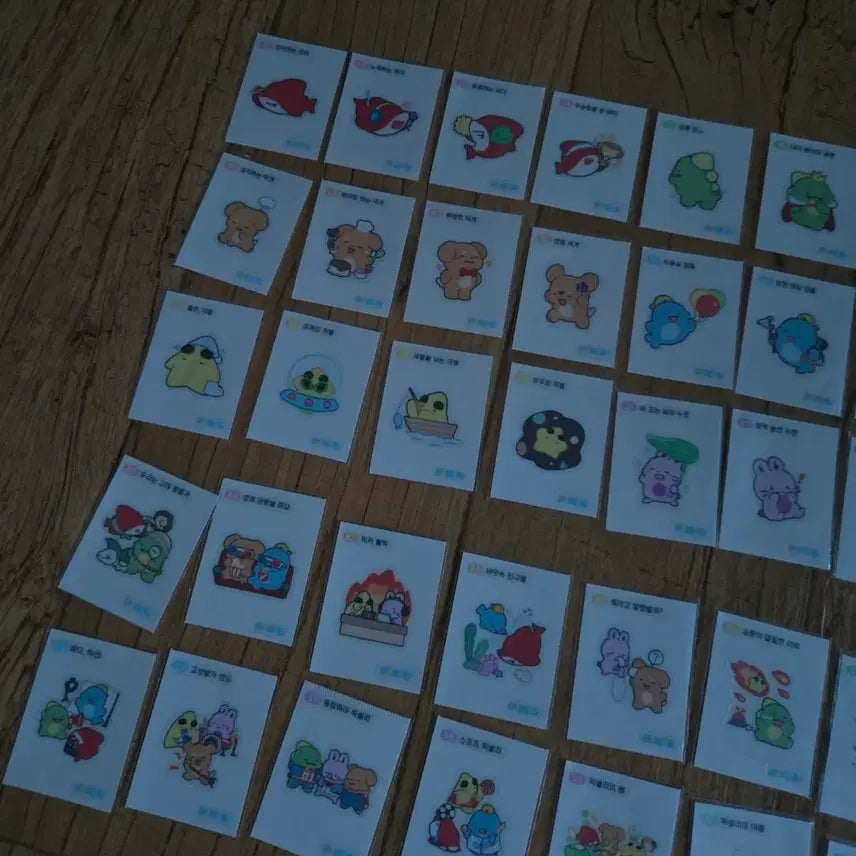 [BUNJANG] Pixelie Sticker Collection Bundle / 픽셀리 띠부실 "전종" 일괄 판매
