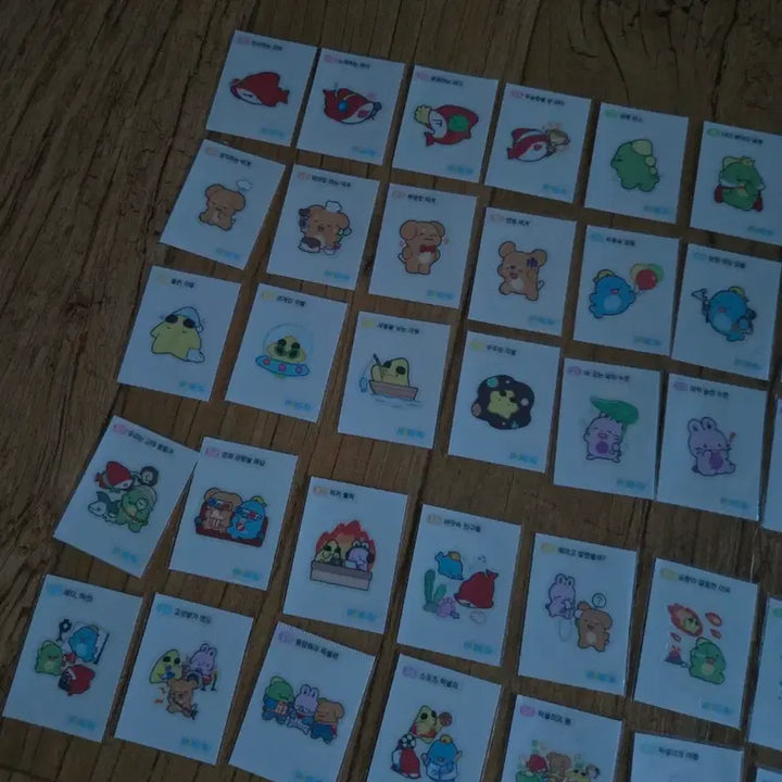 [BUNJANG] Pixelie Sticker Collection Bundle Set / 픽셀리 띠부실 "전종" 일괄 판매