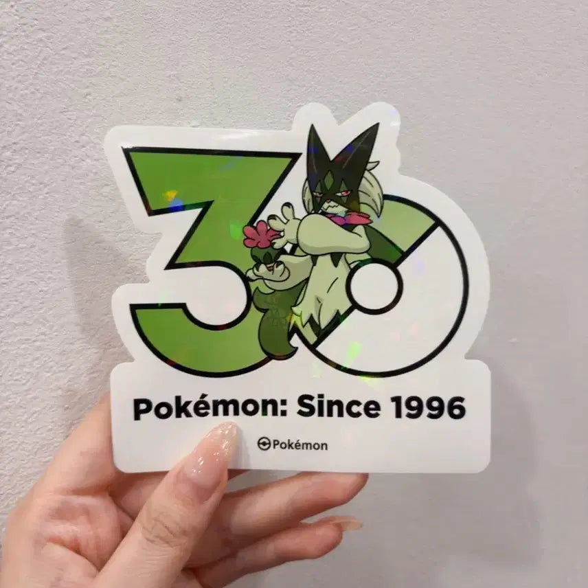 [SOLD OUT] 마스카나 포켓몬 30주년 스티커