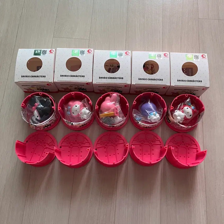 [BUNJANG] Sanrio 45th Anniversary My Melody Classic Building Blocks Figure Bundle Set / [마이멜로디]미개봉 일괄 산리오 45주년 고전 레고 블록 피규어 마멜