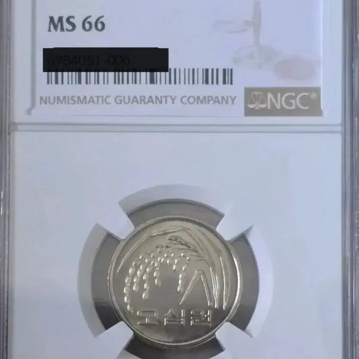 [BUNJANG] 2024 South Korean 50 Won Coin MS66 / 2024년 대한민국 50원 동전 MS66