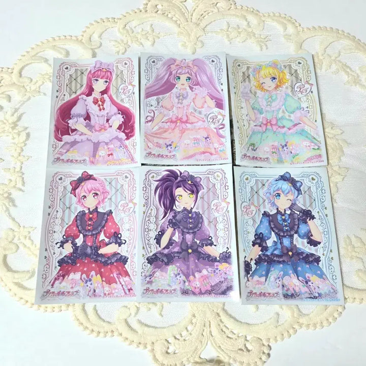 [BUNJANG] Pripara Pretty All Friends Lolita Goods Sleeves / 프리파라 슬리브 프리티 올 프렌즈 로리타 굿즈 라라 소피 미래 시