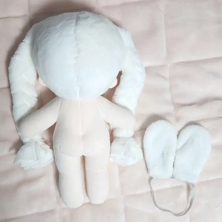 [BUNJANG] 25cm Cream Heart Boneyong Unofficial Plush Doll / 25cm 크림하트 뼈깅 무속성 솜인형 25깅 양도