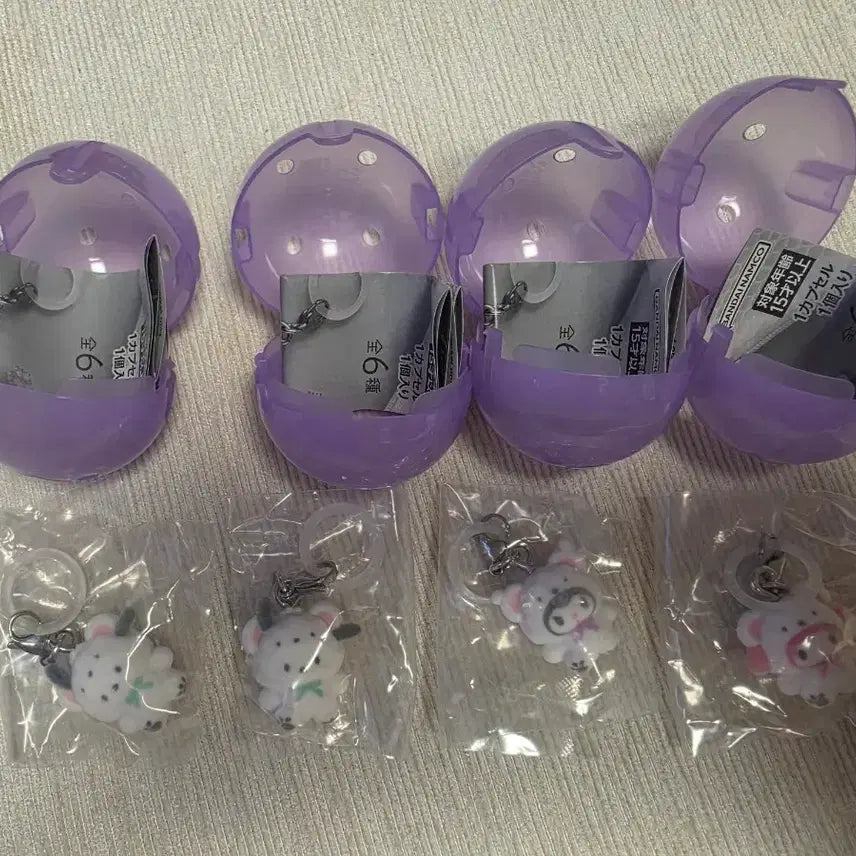 [BUNJANG] Sanrio Fuwa Fuwa Snow Mezushi Gacha Figures / [판매] 산리오 푹신푹신 스노우 메지루시 가챠