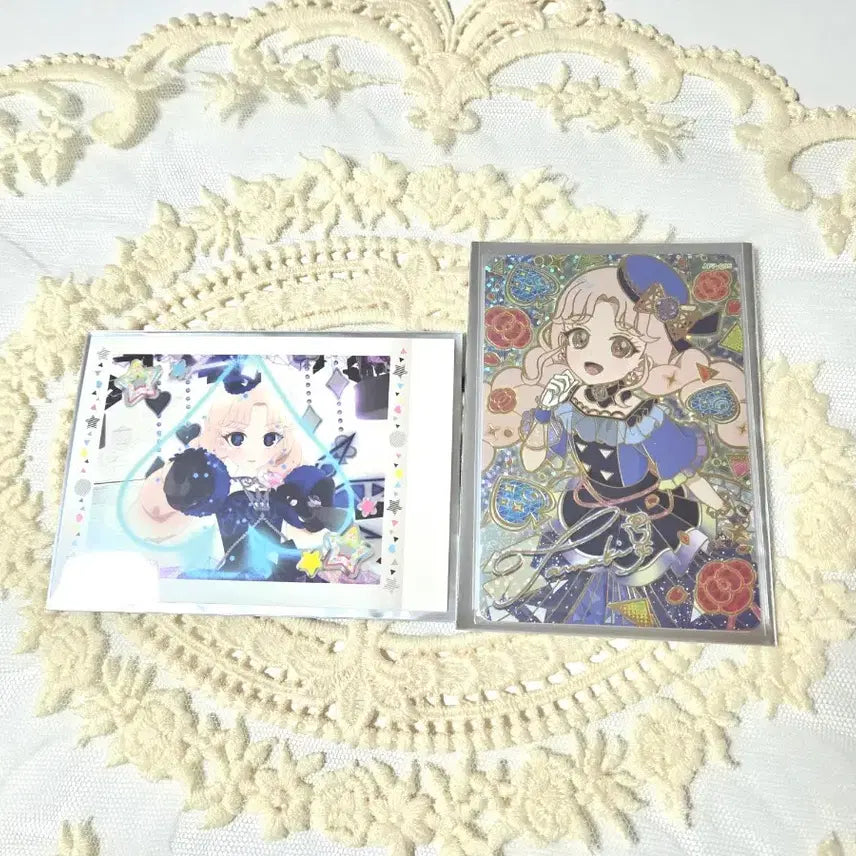 [BUNJANG] Pripara Paruru Inner Sleeve &amp; Outer Sleeve Set / 프리파라 슬리브 이중슬리브 오버슬리브 사인카드 아이프리 파루루 굿즈