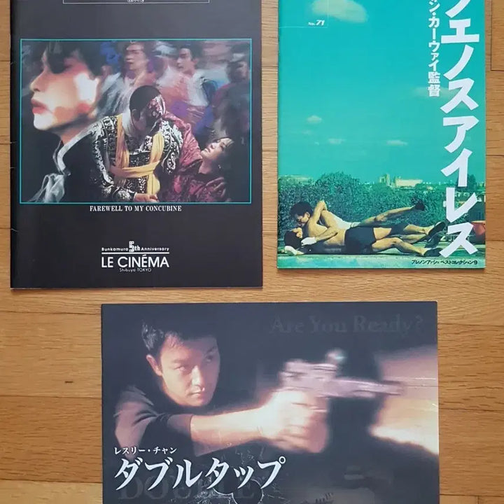 [BUNJANG] Leslie Cheung Movie Pamphlets Bundle Set: Happy Together, Farewell My Concubine, Days of Being Wild, Chungking Express / 장국영 영화 일본 팜플렛 해피투게더 패왕별희 창왕스피드4초 팜플렛