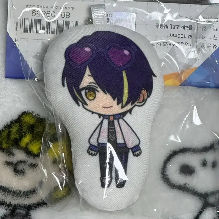 [BUNJANG] Ensemble Stars Sengoku Shinobu Merchandise Bundle (Ensemble! Badges, Cushion Keychain, etc.) / 앙스타 센고쿠 시노부 굿즈 일괄(뱃지, 쿠션 키링, 이심전심 뱃지 등)