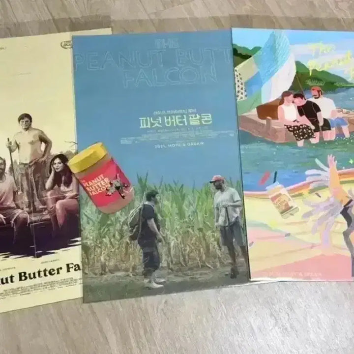 [BUNJANG] The Peanut Butter Falcon A3 Poster &amp; Boarding Pass Badge Package / 피넛버터팔콘 A3 포스터 해외오리지널 보딩패스뱃지패키지 아트하우스영화굿즈