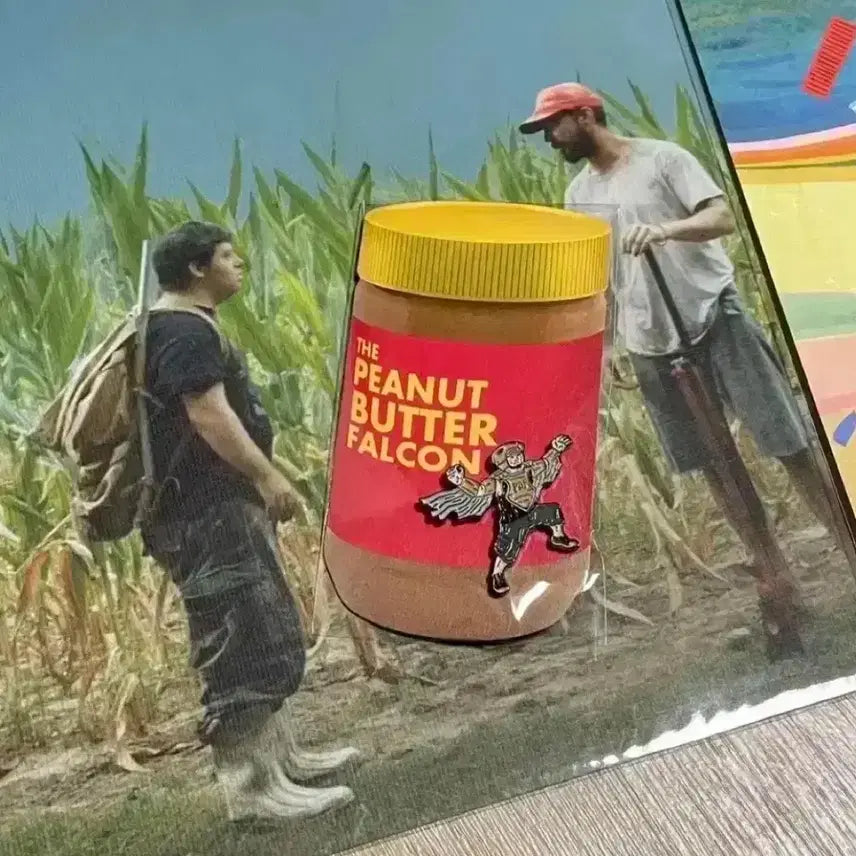 [BUNJANG] The Peanut Butter Falcon A3 Poster &amp; Boarding Pass Badge Package / 피넛버터팔콘 A3 포스터 해외오리지널 보딩패스뱃지패키지 아트하우스영화굿즈