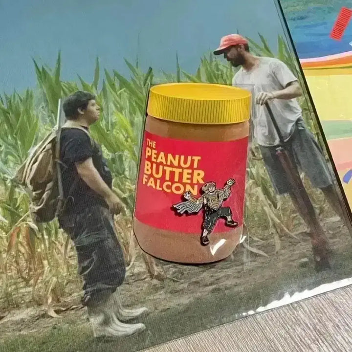 [BUNJANG] The Peanut Butter Falcon A3 Poster &amp; Boarding Pass Badge Package / 피넛버터팔콘 A3 포스터 해외오리지널 보딩패스뱃지패키지 아트하우스영화굿즈